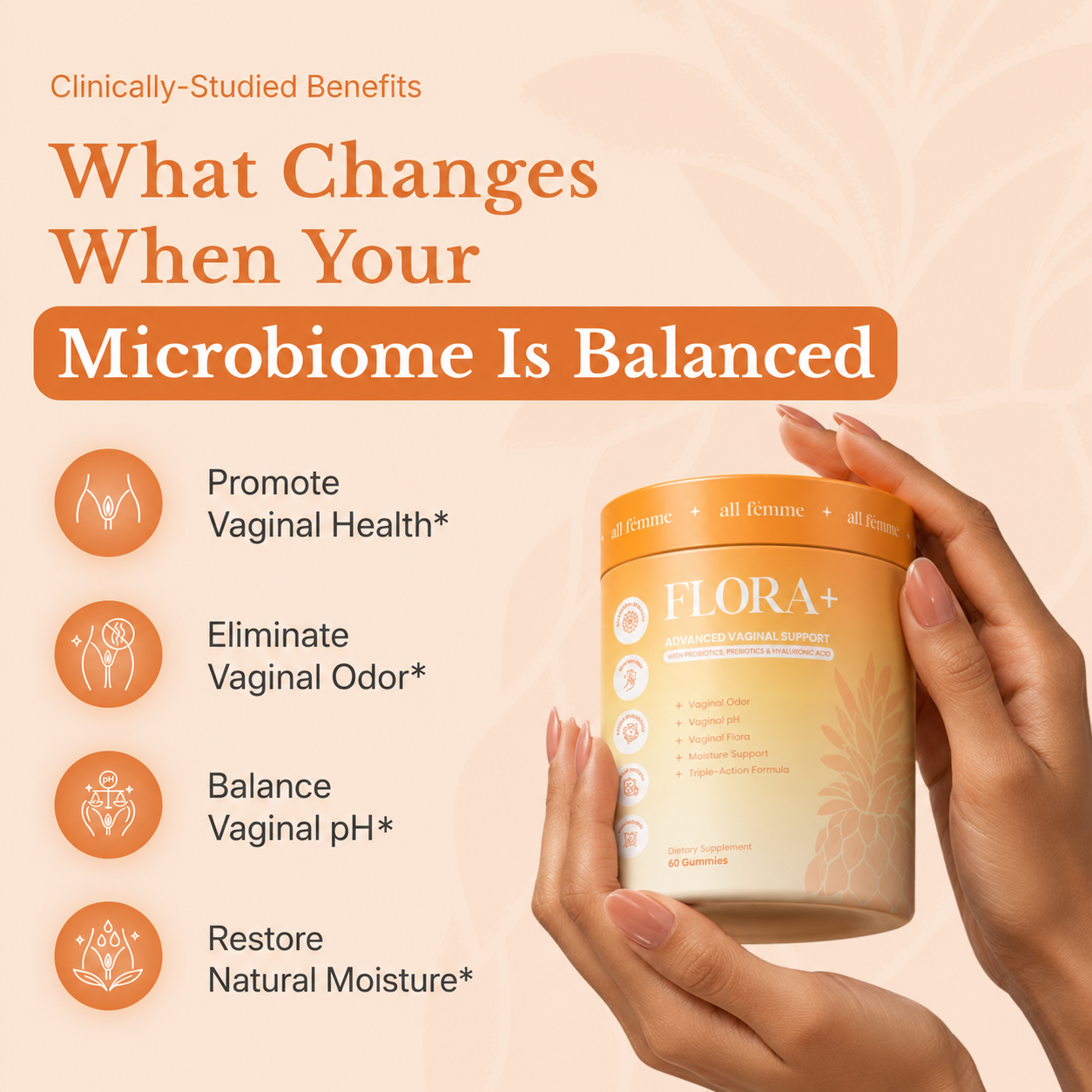 All Femme - Flora+ Vaginal Micro Restore System