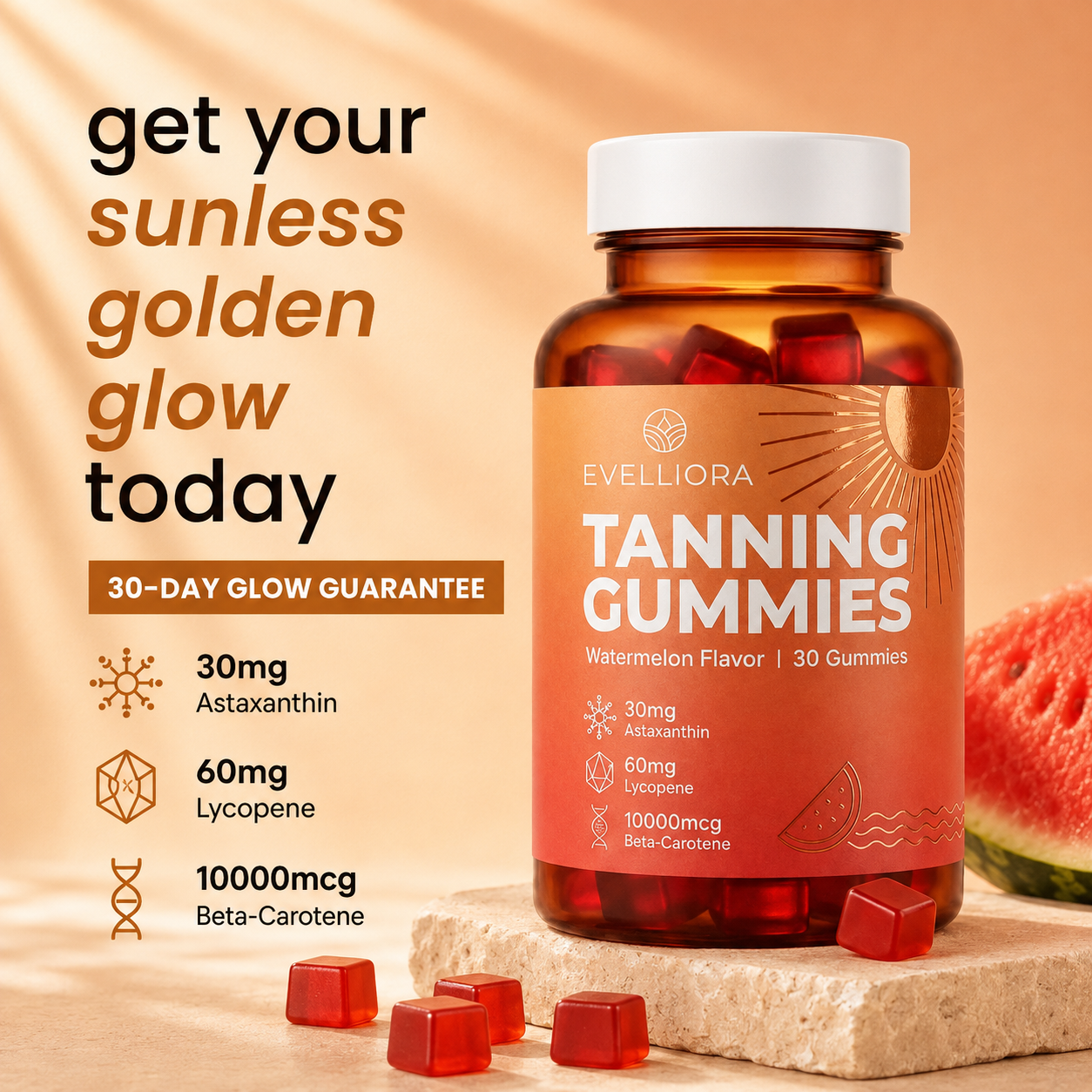 Get The Glow Without The Sun, The Mess, Or The Damage.