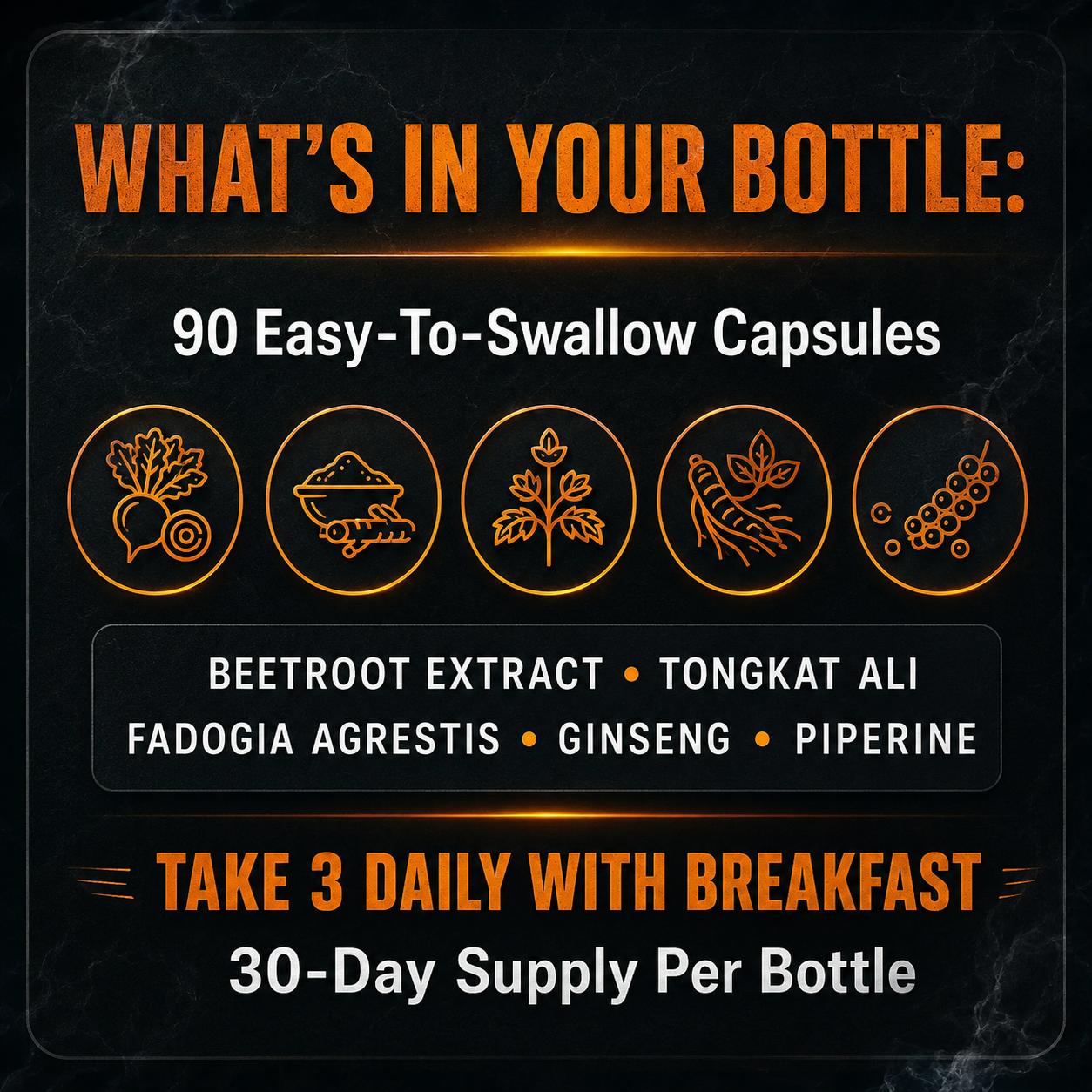 Primal Storm® - Natural T-Support Capsules