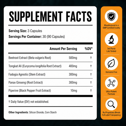 Primal Storm® - Natural T-Support Capsules